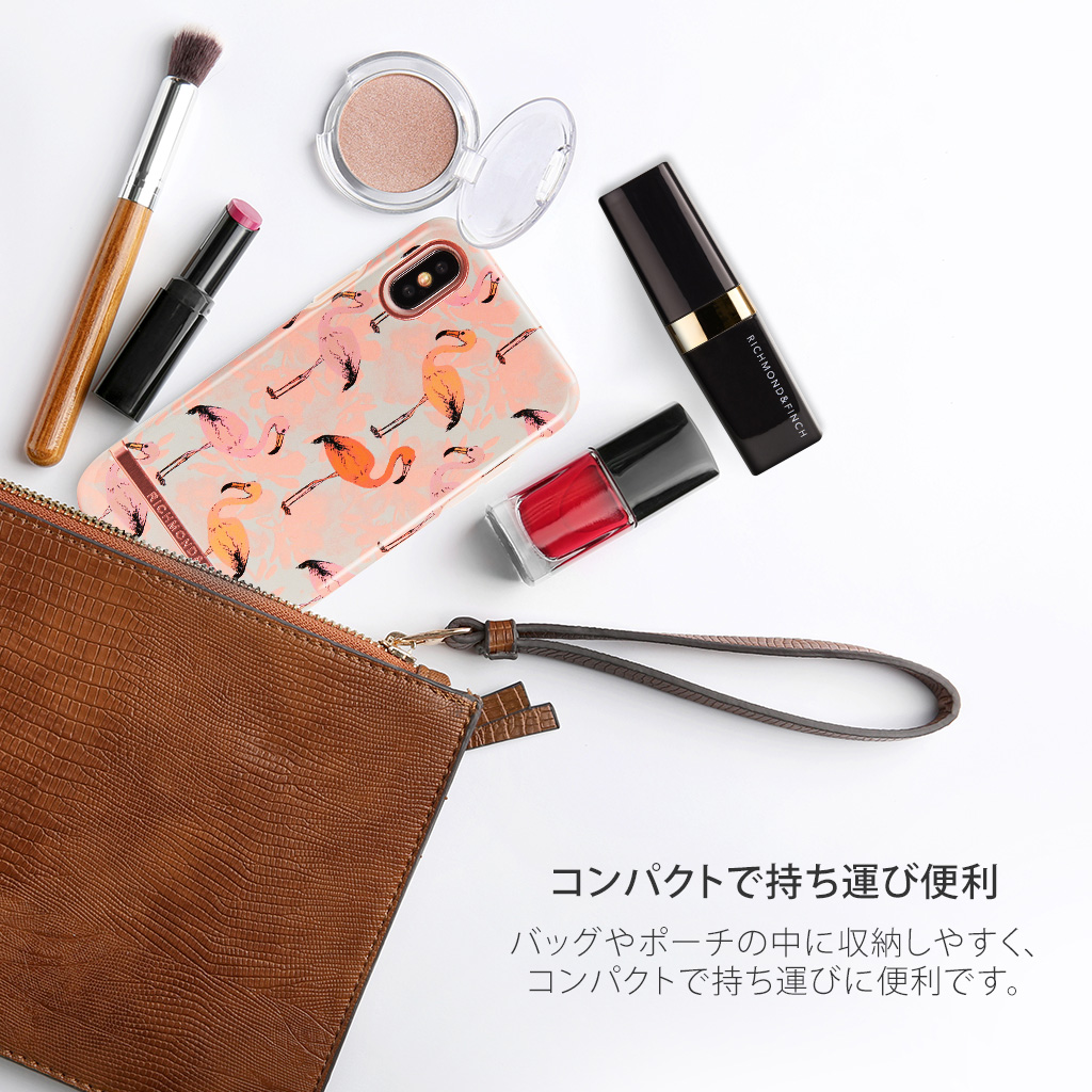 訳あり アウトレット 半額】モバイルバッテリー 2,600mAh Richmond & Finch LIPSTICK POWERBANK（リッチモンド アンドフィンチ リップスティック パワーバンク）Type-C ライトニング MicroUSB iPhone Android 対応 スマートフォン 充電器  PSE表示 大理石風 ｌ iPhone ...