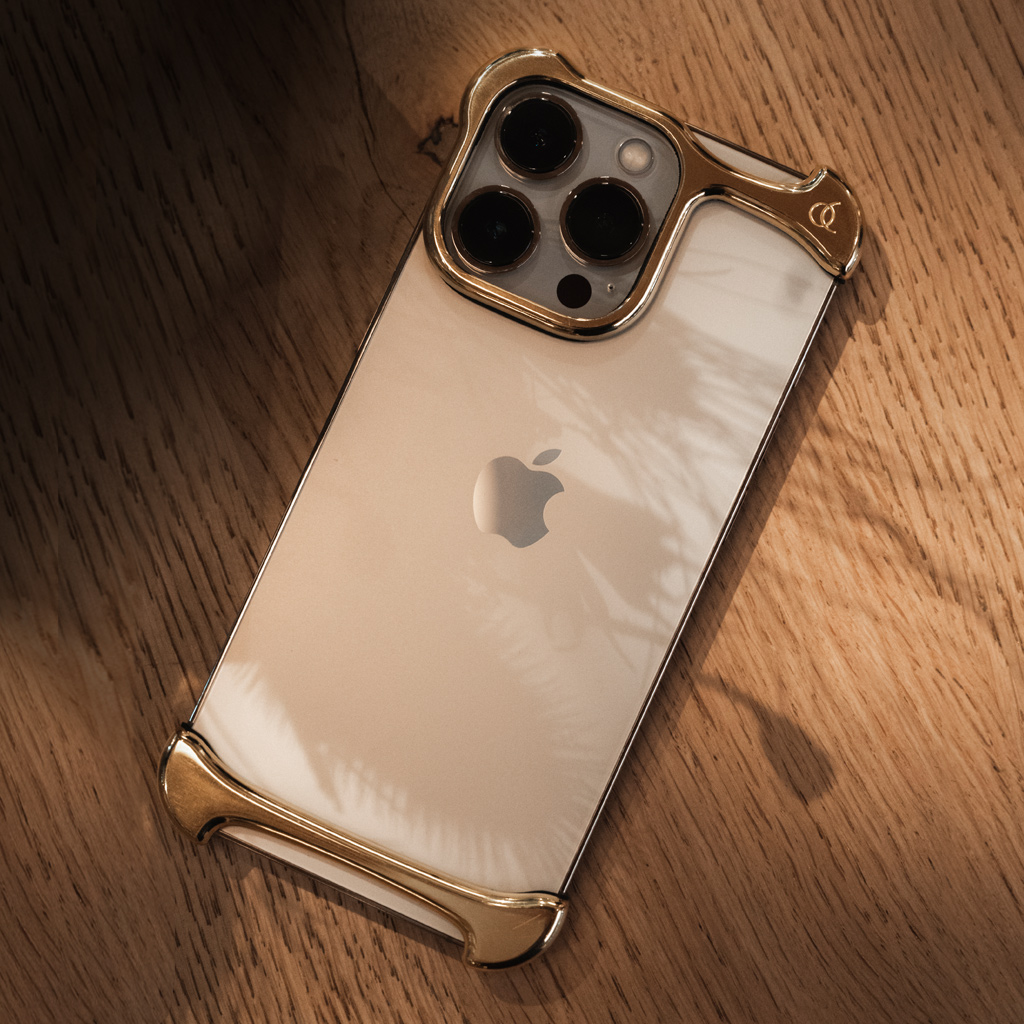 Arc（アーク） Arc Pulse チタン・ゴールド バンパー型 iPhone ケース