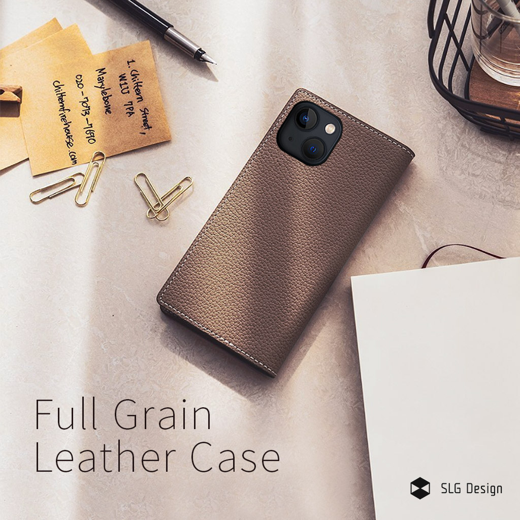 iPhone 13 / 13 Pro レザーケース SLG Design Full Grain Leather
