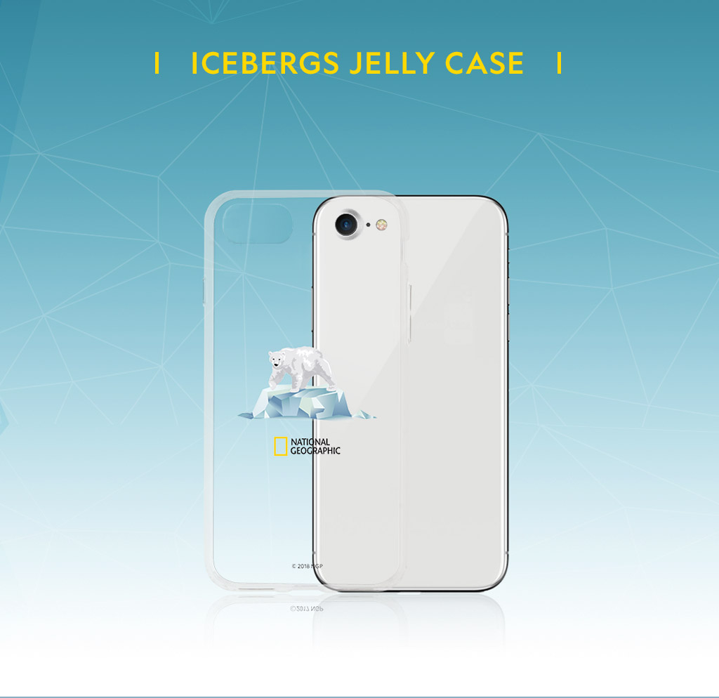 Iphone Se 第2世代 Se2 ケース Iphone 8 7 ケース National Geographic Icebergs Case Jelly ナショナル ジオグラフィック アイスバーグケース ゼリー アイフォン カバー スマホケース ナショジオ Mycaseshop 通販