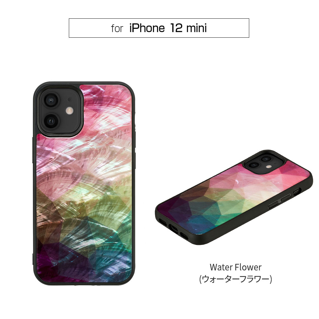 Iphone 12 Mini 11 Pro ケース Ikins 天然貝 ケース Water Flower Mycaseshop 通販