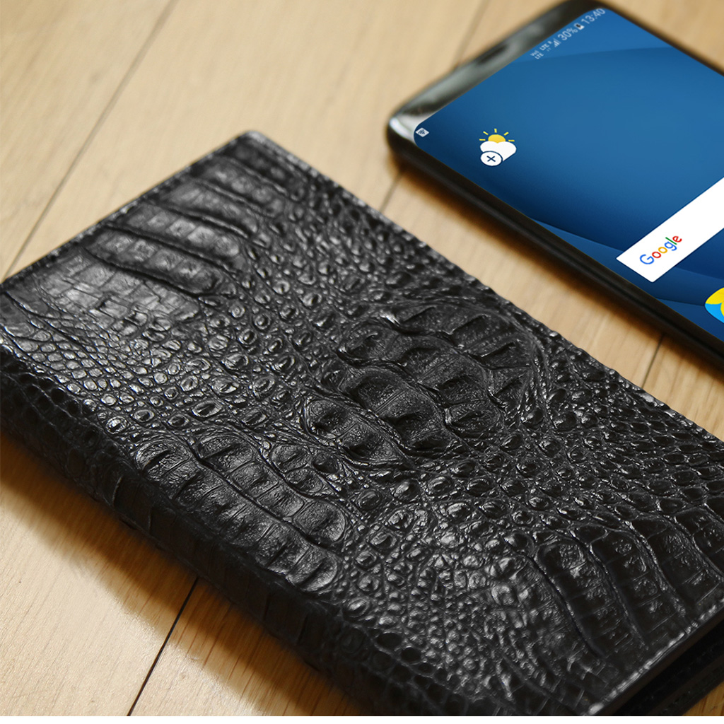 スマホケース 手帳型 クリアケースセット スライド式 Hansmare Croco Double Flip Case ハンスマレ クロコダブルフリップ ケース Mycaseshop 通販